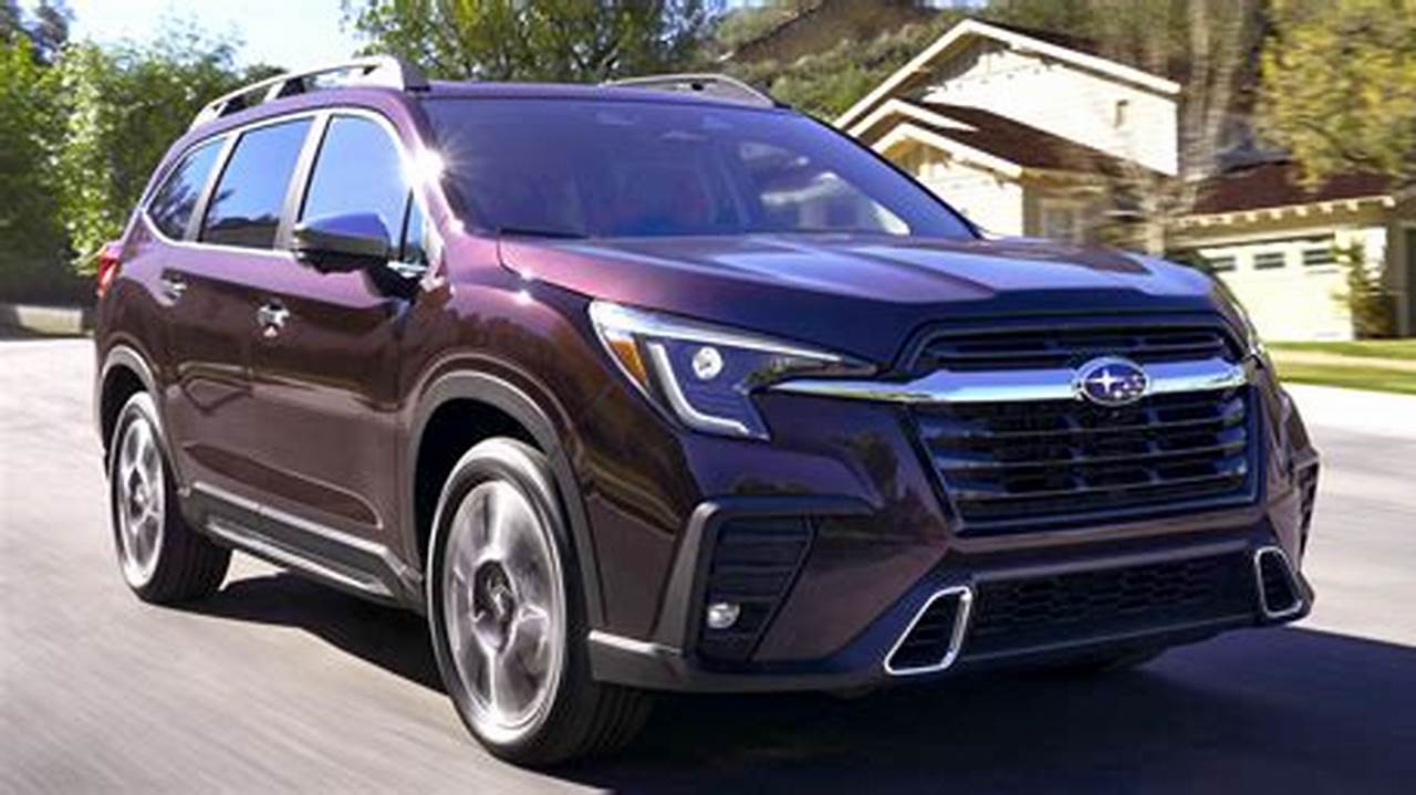 The Subaru Ascent Returns Unchanged For 2024;, 2024