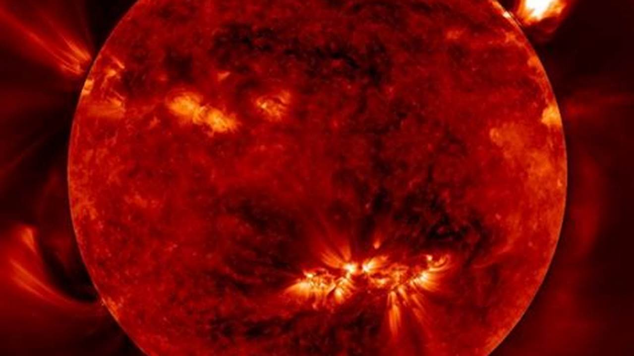 The Sun’s Corona Is On Full., 2024