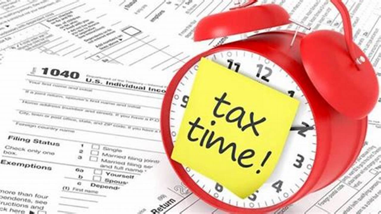 The Tax Deadline For The Majority Of Taxpayers To File Their 2023 Federal Income Taxes Is Monday, April 15, 2024., 2024