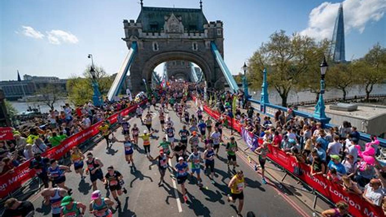 The Tcs London Marathon Is On 21 April 2024., 2024