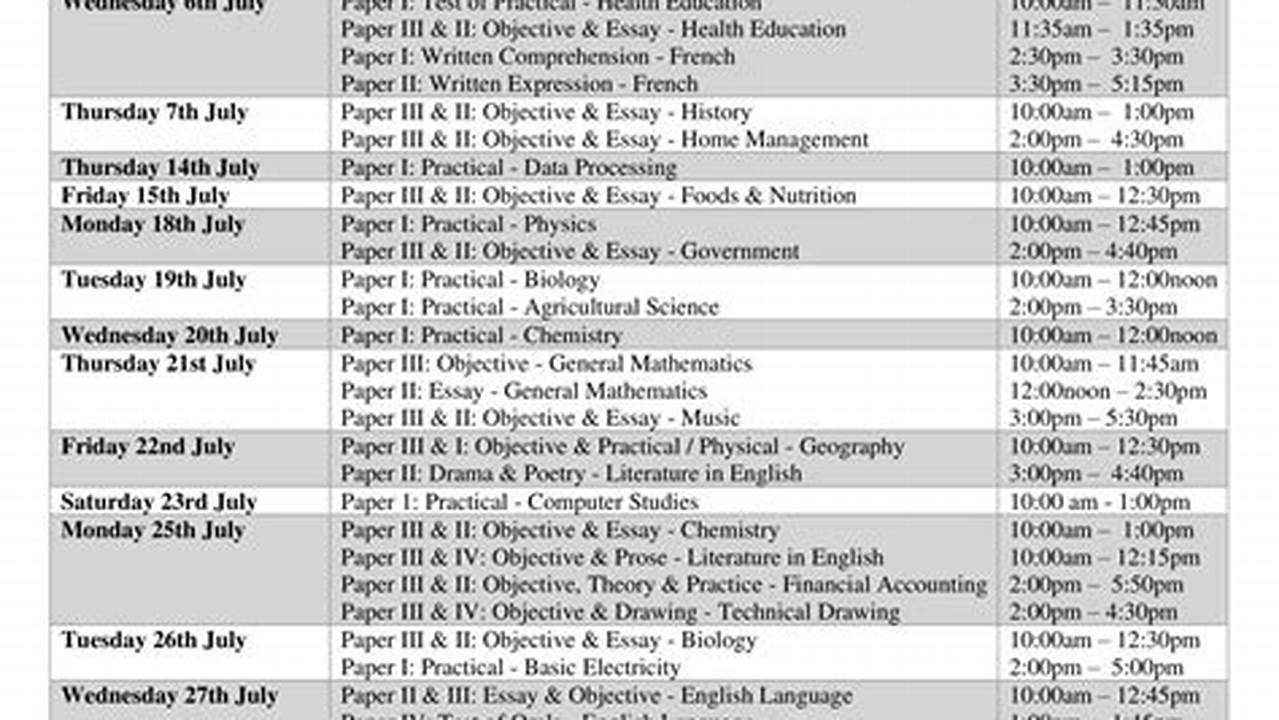 The Timetable Pdf Will Be., 2024