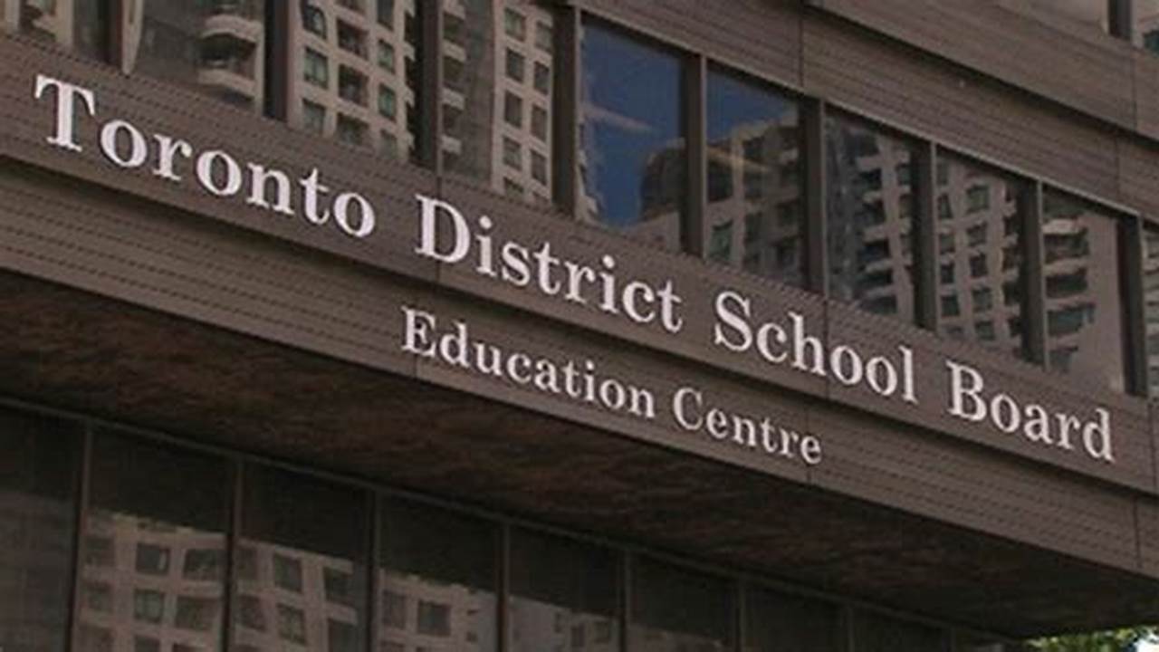 The Toronto District School Board (Tdsb) Discussed How To Handle A Projected Deficit That Could Be As High As $34 Million At A Special Board Meeting Tuesday Night., 2024