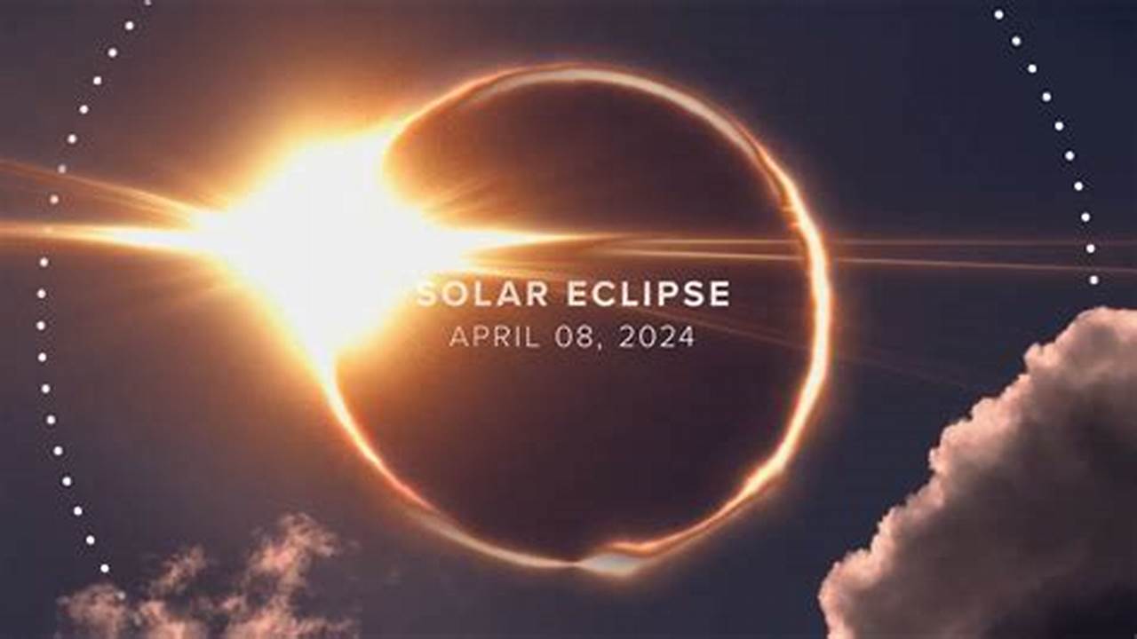 The Total Solar Eclipse On April 8, 2024., 2024