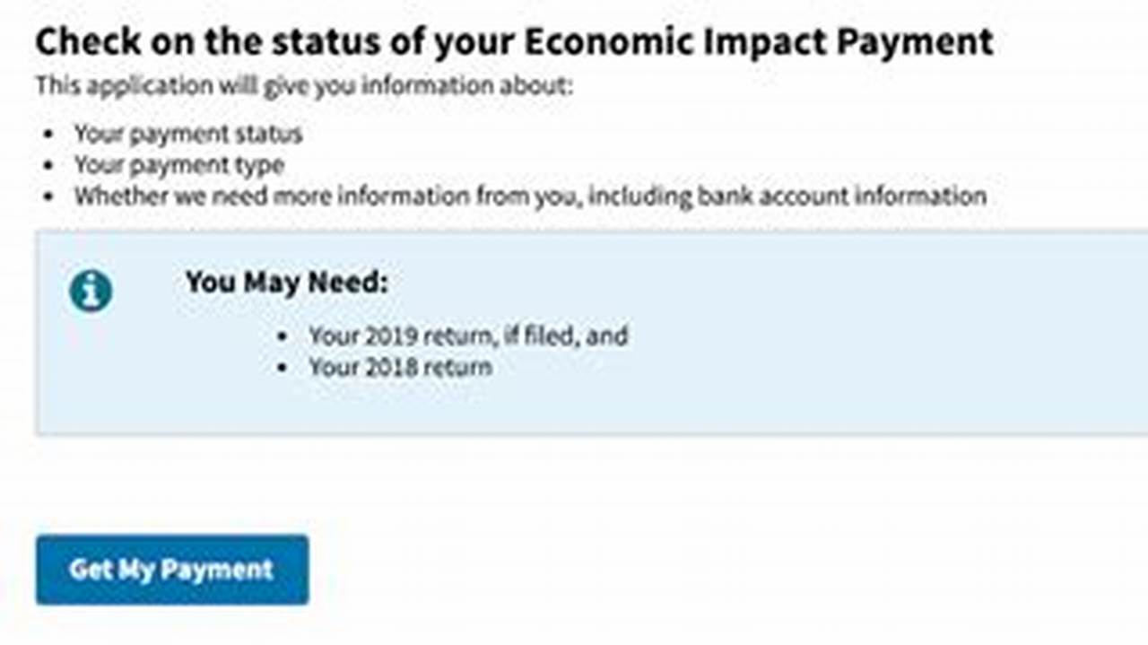 The Treasury Department And The Internal Revenue Service Launched A New Web Tool On Friday That Will Allow Americans To Register For Stimulus Payments., 2024