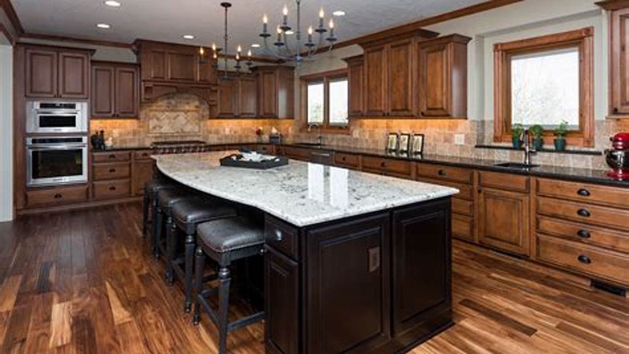 The Trend Of Extending The Same Wood Flooring From The Main Level Into The Kitchen Continues To Grow., 2024