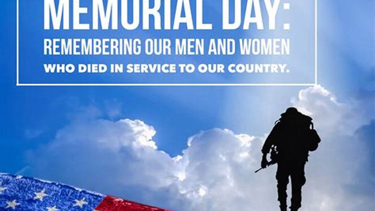 The United States Has A Federal Holiday Yclept Memorial Day, Which Is Dedicated To Honoring Those Who Died Whilst Serving In The Armed Forces Of The United States., 2024