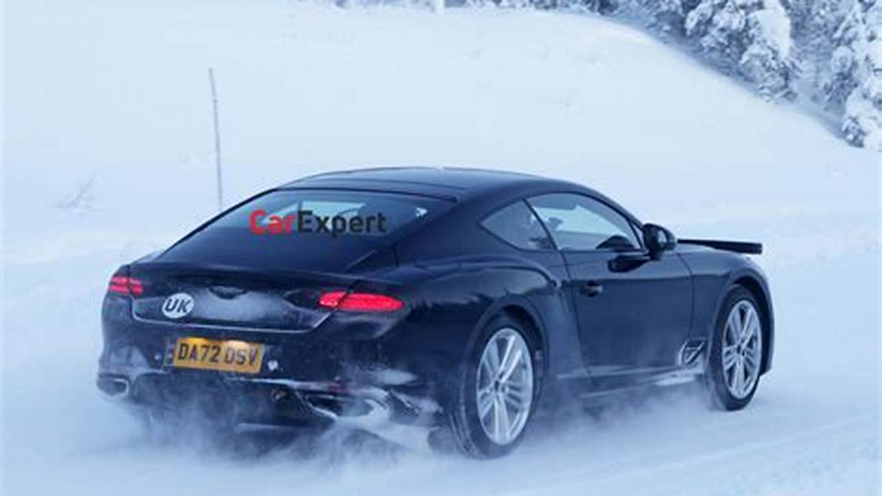 The Updated Bentley Continental Gt Coupe And Gtc Convertible Have Been Spied Testing In The Snow, Ahead Of An Expected 2024 Introduction., 2024