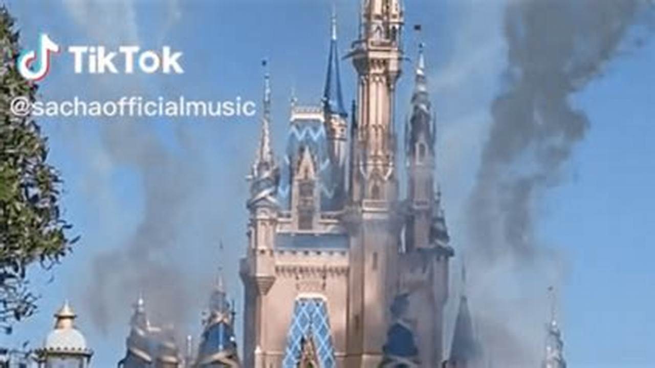 The Video Shows Smoke Rising From The Castle As., 2024