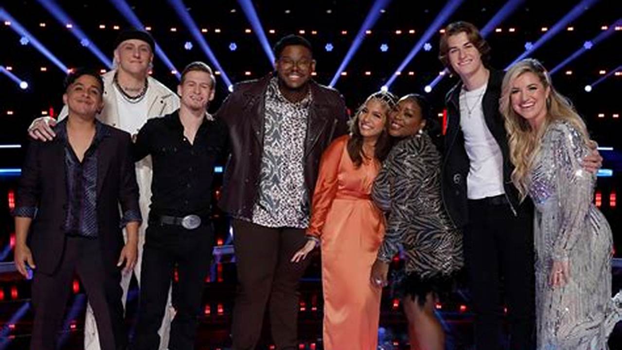 The Voice 2024 Top 8