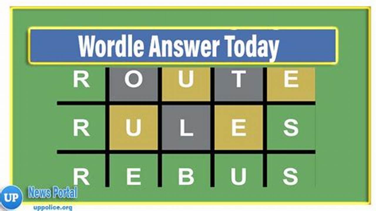 The Wordle Answer For April 20 Is… Plate., 2024