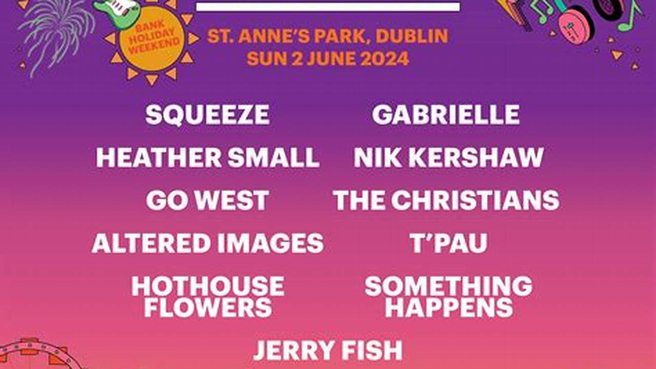 The World’s Biggest Retro Festival Is Coming To Dublin!, 2024
