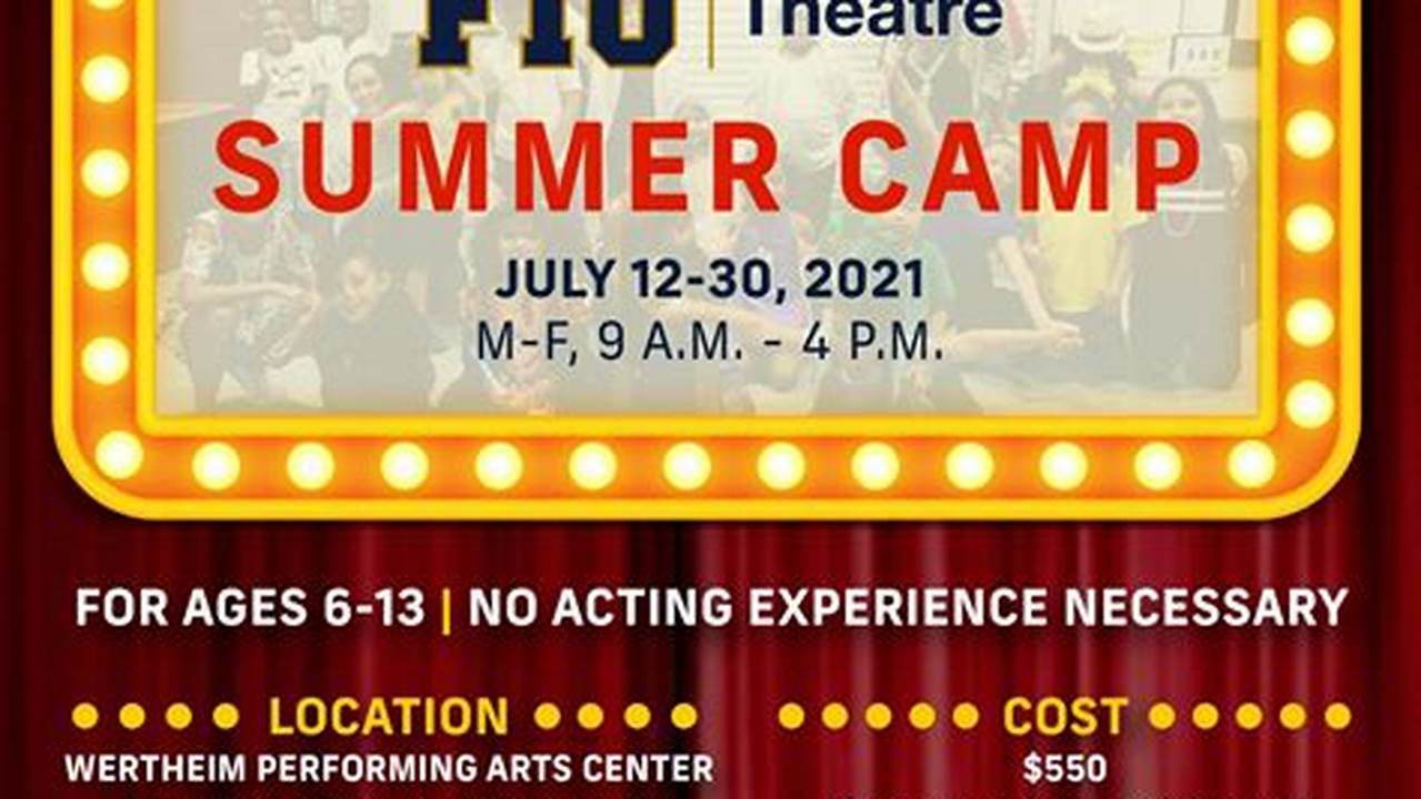 Theater Camps Summer 2024