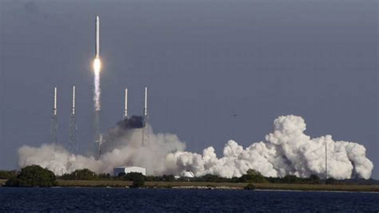 Then, We Have Liftoff As Spacex Launches The Most Powerful., 2024
