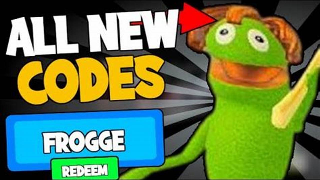 There Are Currently No Working Codes For Frogge!, 2024