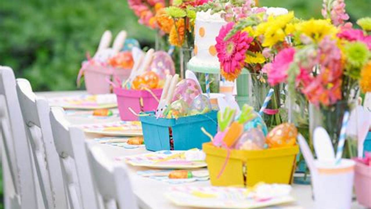 These Easter Parties Have Different Themes, Too!, 2024