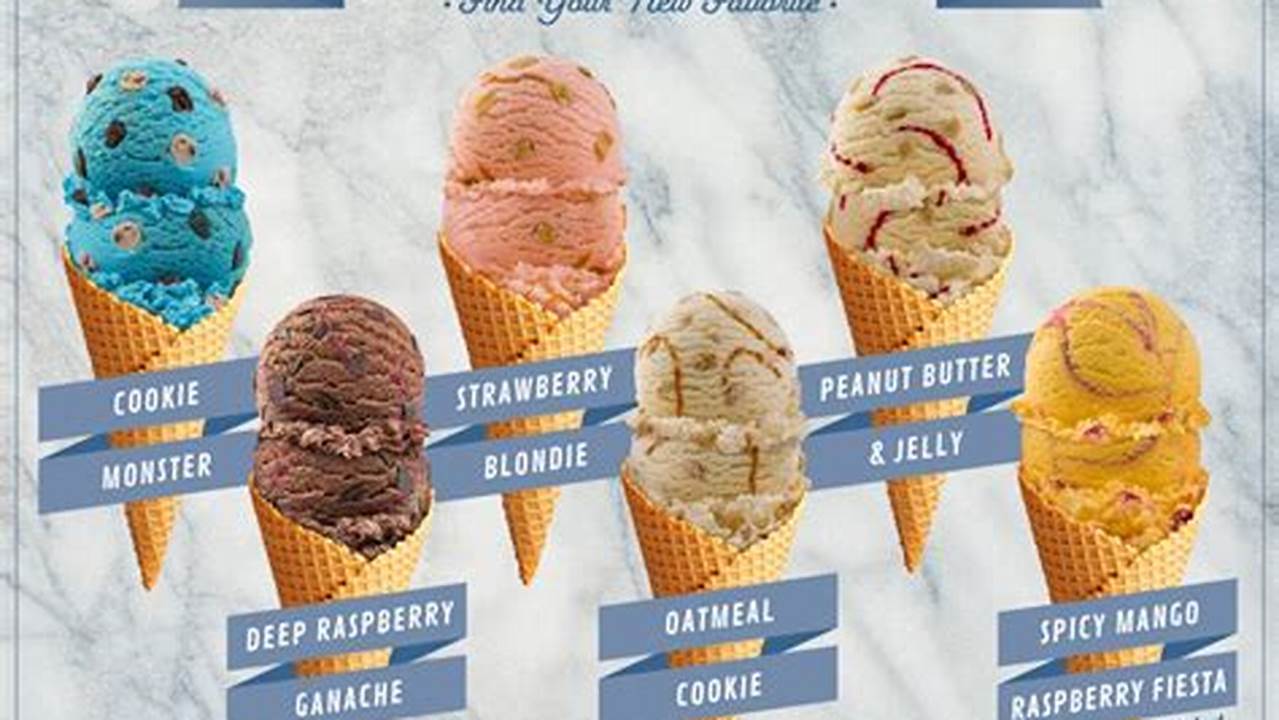 They Offer A Variety Of Ice Creams With Different Flavors., 2024