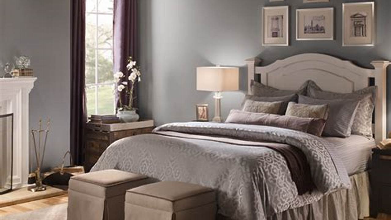 This Color Is A Perfect Choice For Bedrooms As It Creates A Peaceful And Relaxing Atmosphere, Ideal For Unwinding After A Long Day., 2024