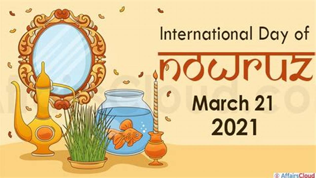 This Date Is Recognized Globally As The International Day Of Nowruz By The United Nations, Underscoring Its Cultural Significance And Widespread., 2024