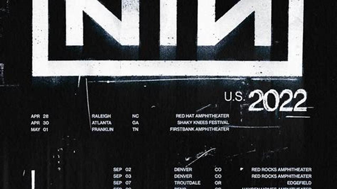 This Decision Puts The Possibility Of A Nine Inch Nails Tour In 2024 In Doubt., 2024