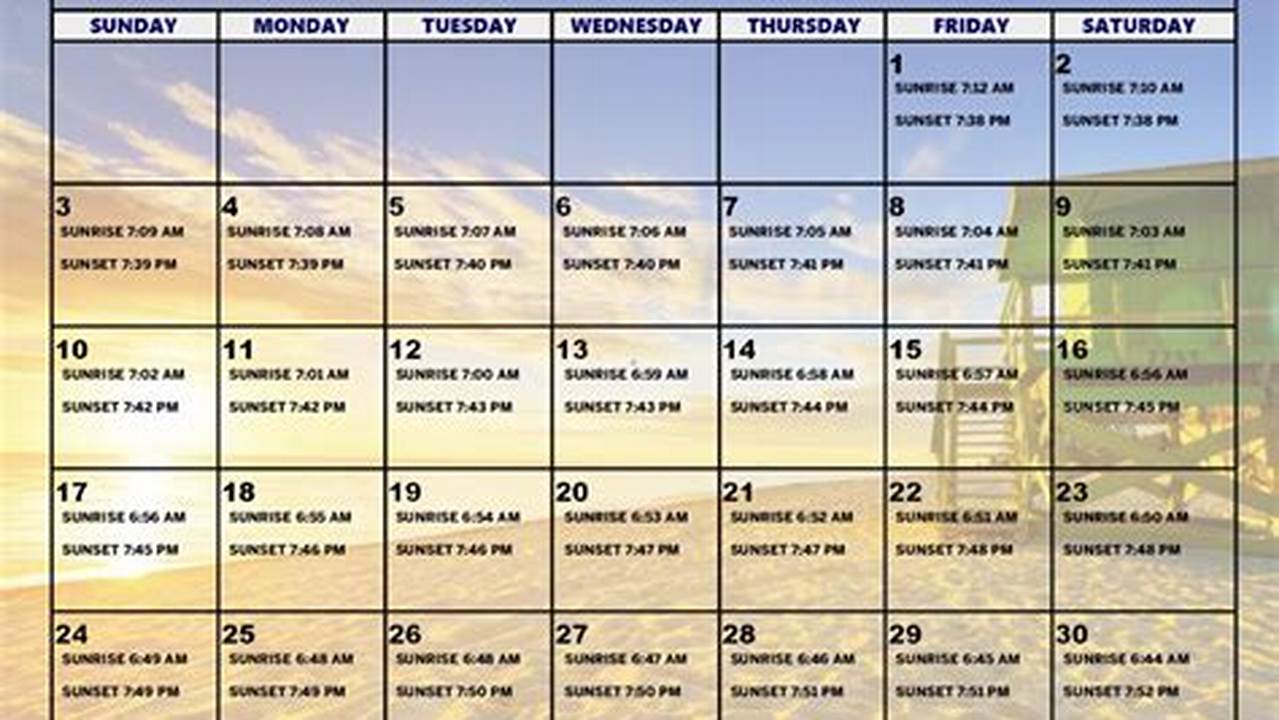 This Downloadable Sunrise/Sunset Calendar Can Also Be Edited If You Want To Customize The Month Calendar And Include Any Additional Information That Can Be Of Use To You., 2024