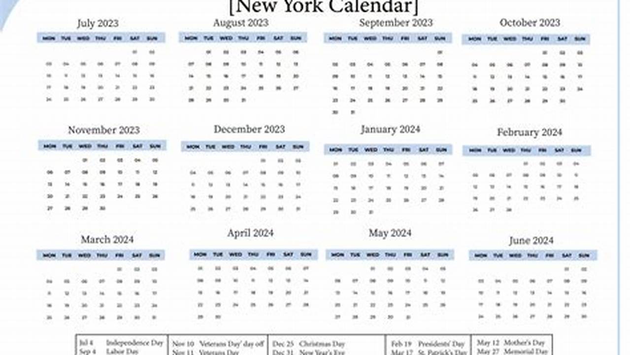 This Nyc School Calendar 2024 Depicts The Schedule Of Classes And Exams, So That Students Can Prepare Themselves For The Whole Academic Year., 2024