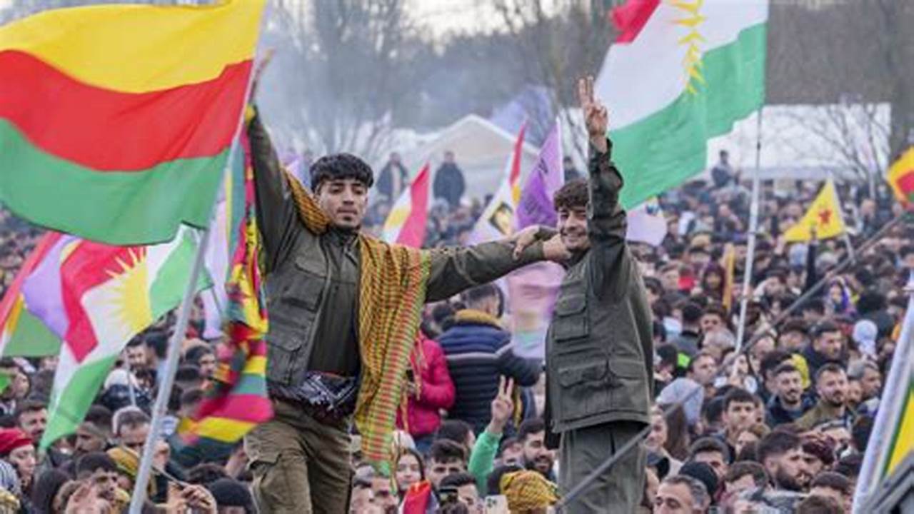 This Year&#039;s Newroz Declaration Was Announced By The Democratic Society Congress (Dtk), Tevgera Jinên Azad (Tja), Democratic Regions Party (Dbp) And People&#039;s Equality And Democracy Party (Dem Party) At The Dicle Culture And Art Association In Amed., 2024