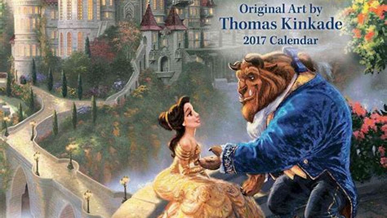 Thomas Kinkade Disney Princess Calendar