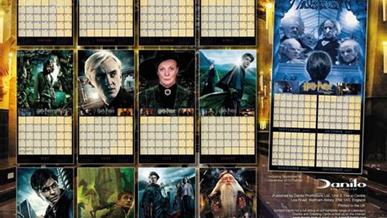Thomas Kinkade Harry Potter Calendar