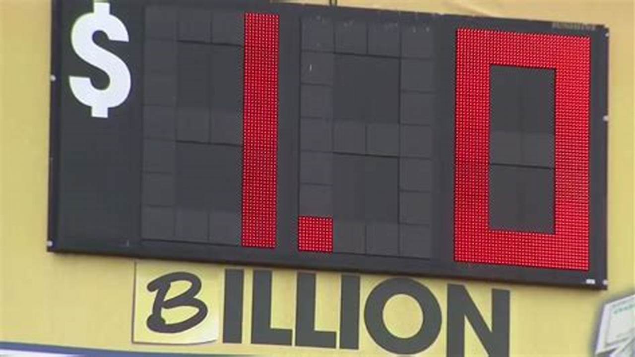 Those Numbers Mean Another Rollover Putting Us On The Brink Of $1 Billion., 2024