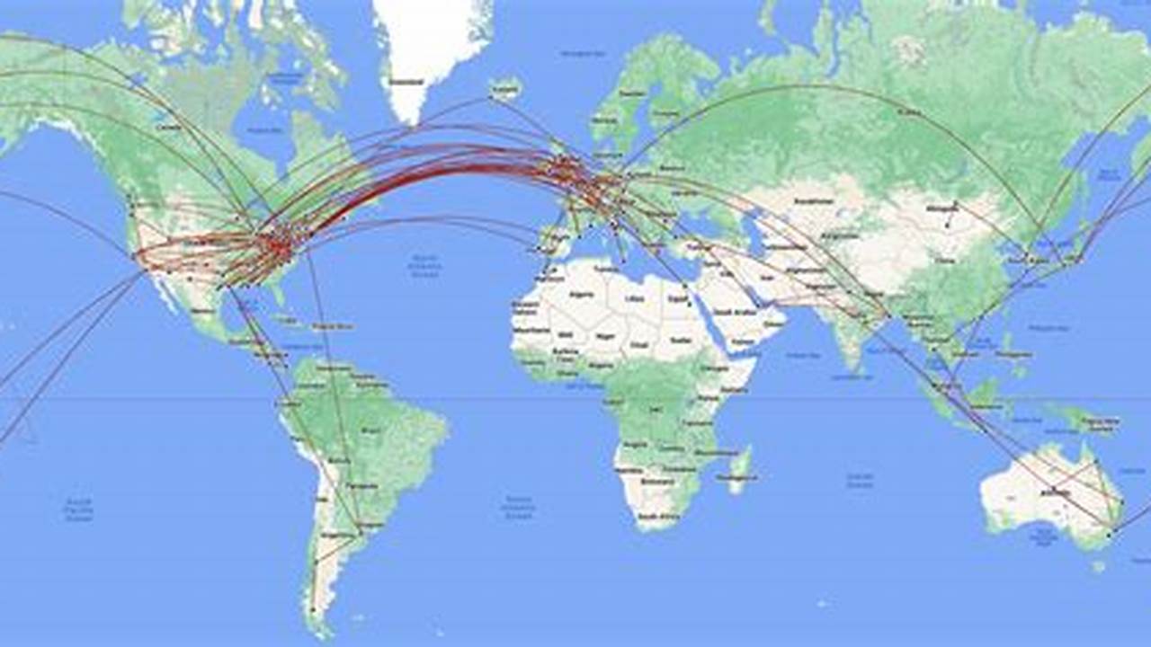 Three New Routes Around The World., 2024