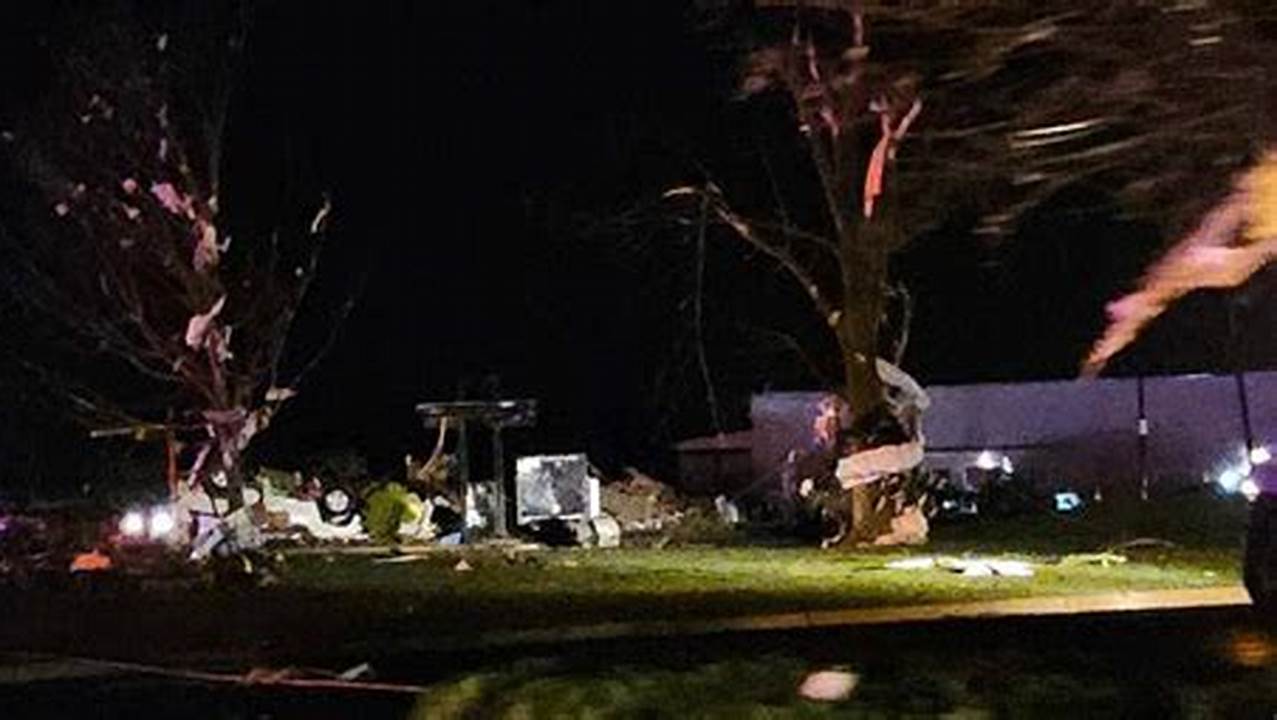 Three People Are Dead After Severe Weather Struck A Trailer Park In Winchester, Indiana,., 2024