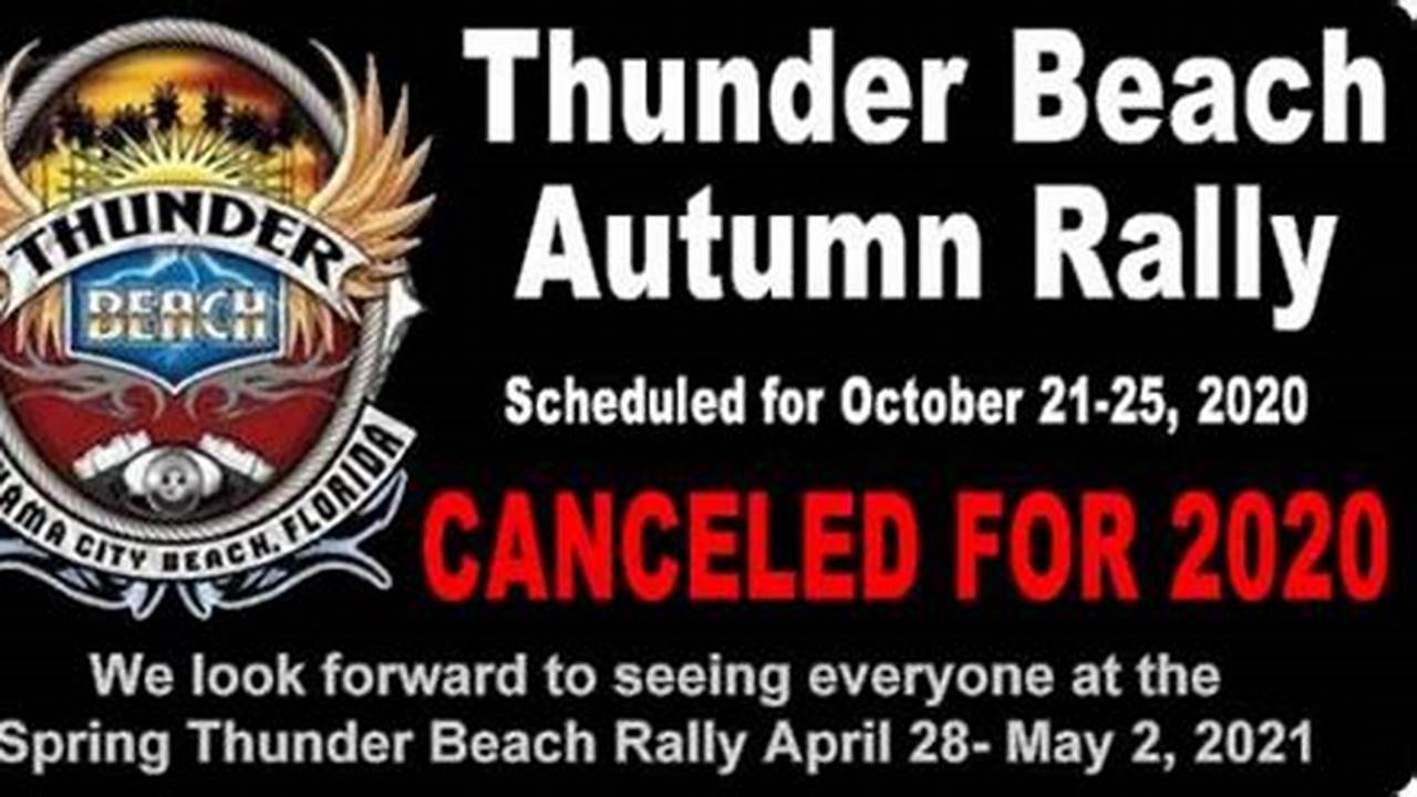 Thunder Beach Fall Rally 2024