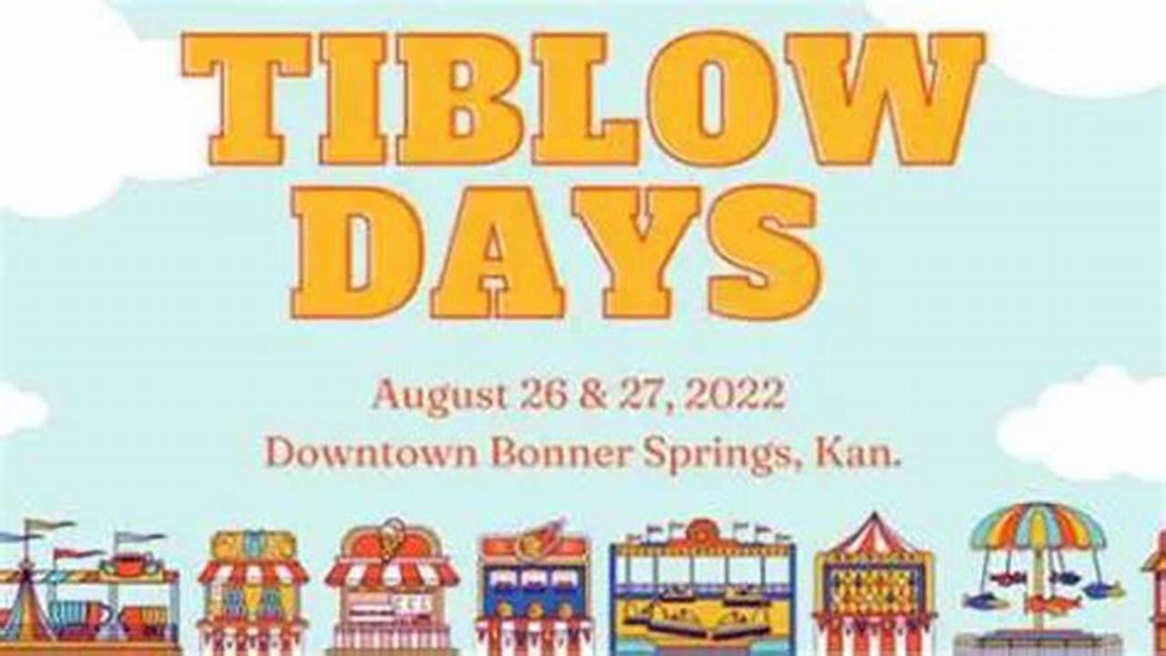 Tiblow Days 2024 Schedule