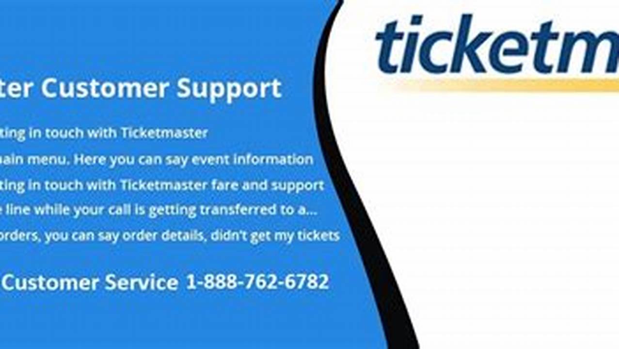 Ticketmaster Canada Phone Number