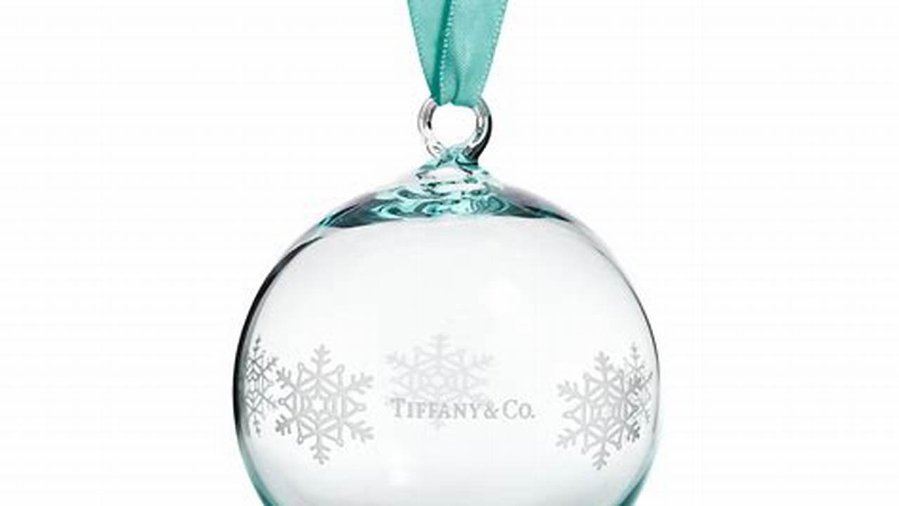 Tiffany Ornaments 2024