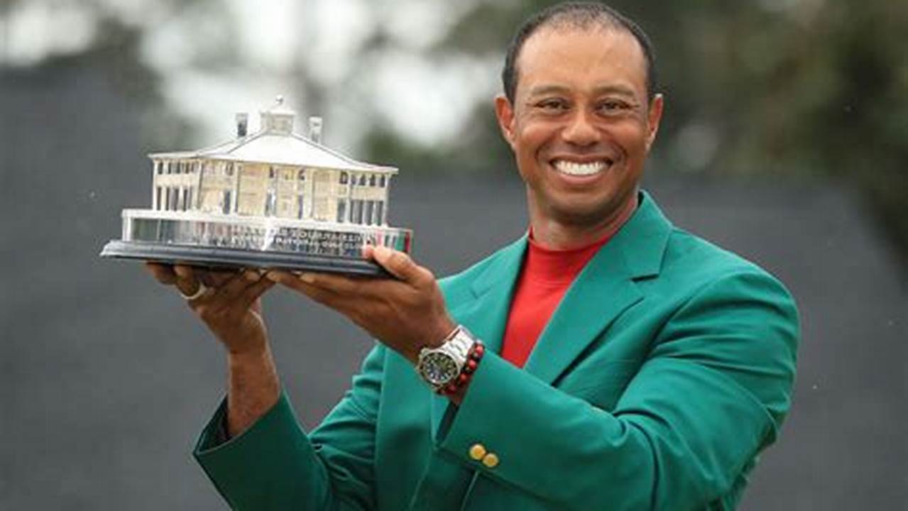 Tiger Woods 2024 Masters