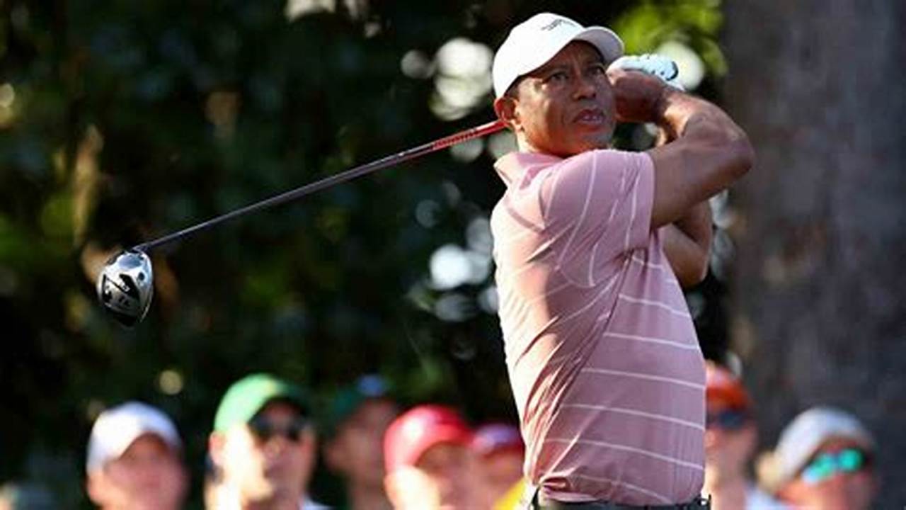 Tiger Woods Masters Golf Tournament 2024 News