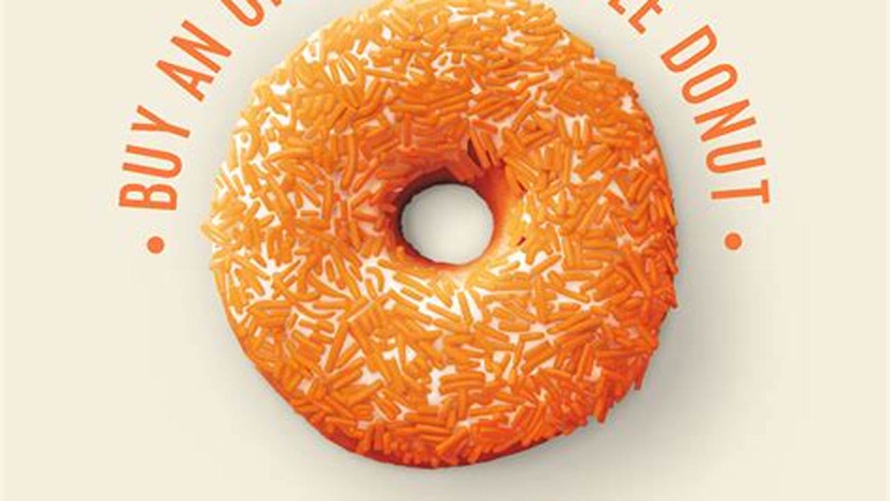 Tim Hortons National Donut Day 2024
