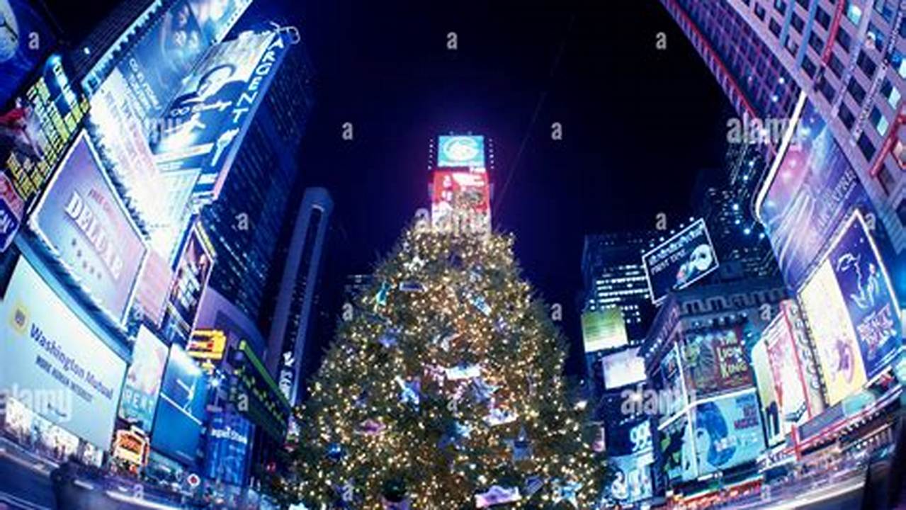 Times Square Christmas Tree 2024