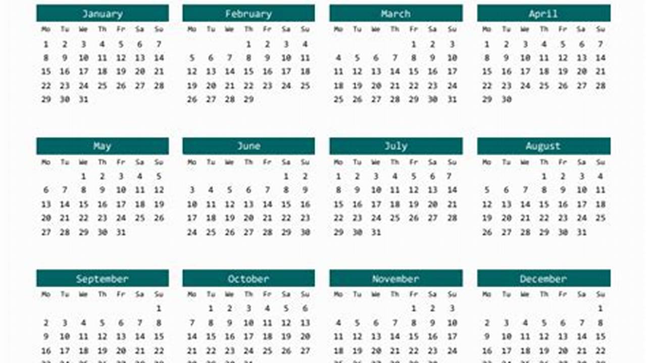 Timeshare 2024 Weeks Calendar Printable Calendar 2023