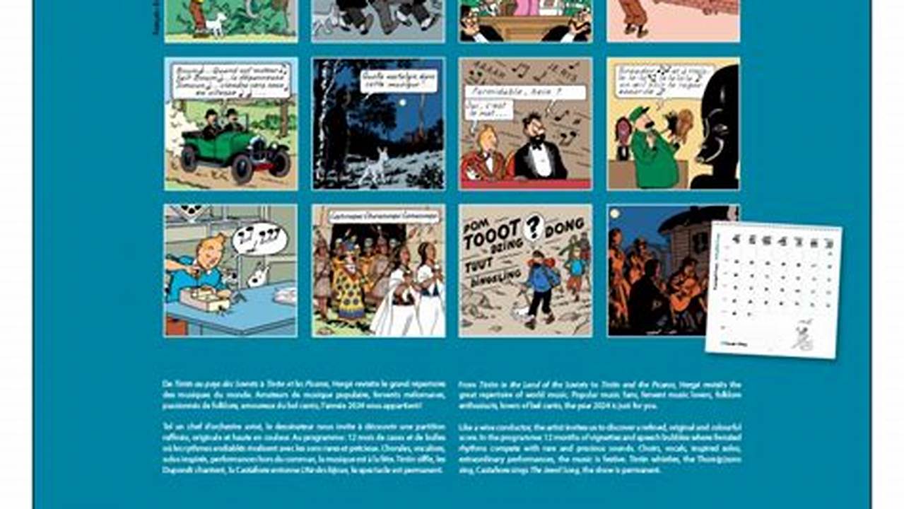 Tintin Calendar 2024 Election