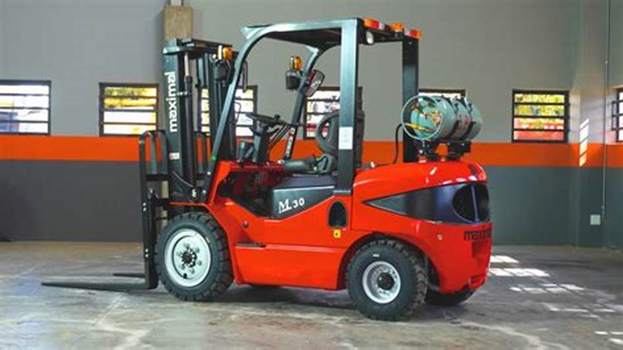 Tipe Bahan Bakar, Truk Forklift