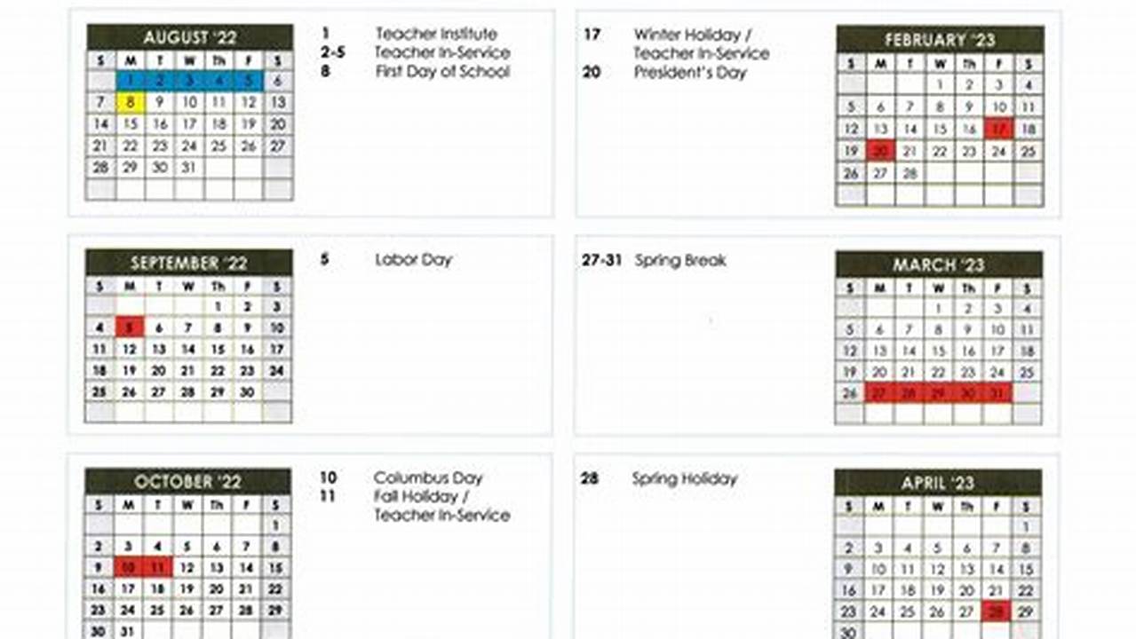 Tipp City Schools Calendar 2024-2025