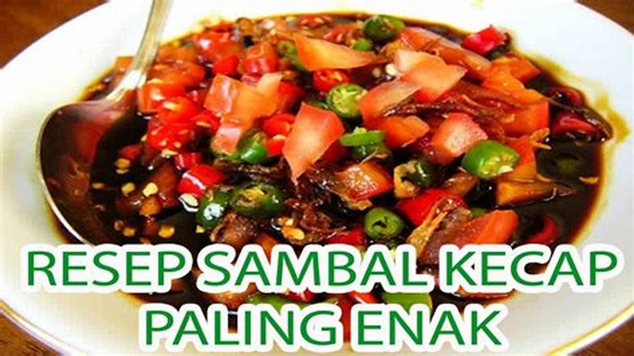 Tips Membuat Sambal Cair Yang Enak, Resep7-10k