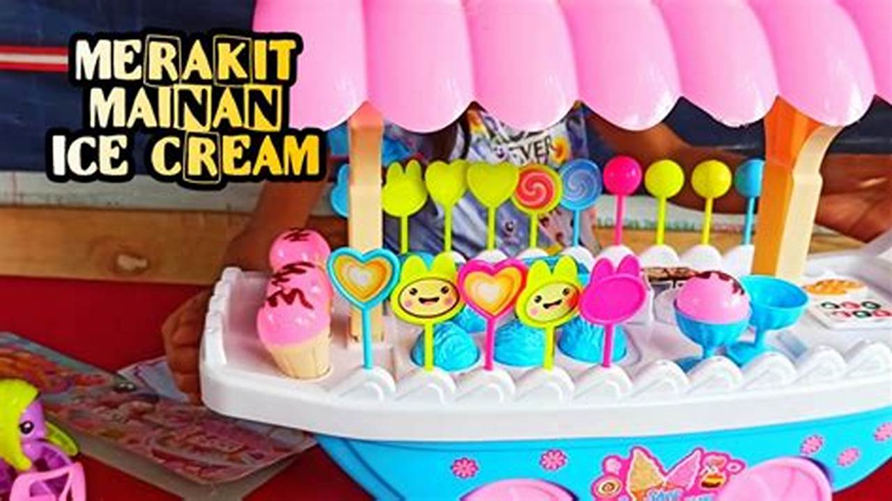 Tips Menggunakan Mainan Ice Cream Maker, Resep4-10k