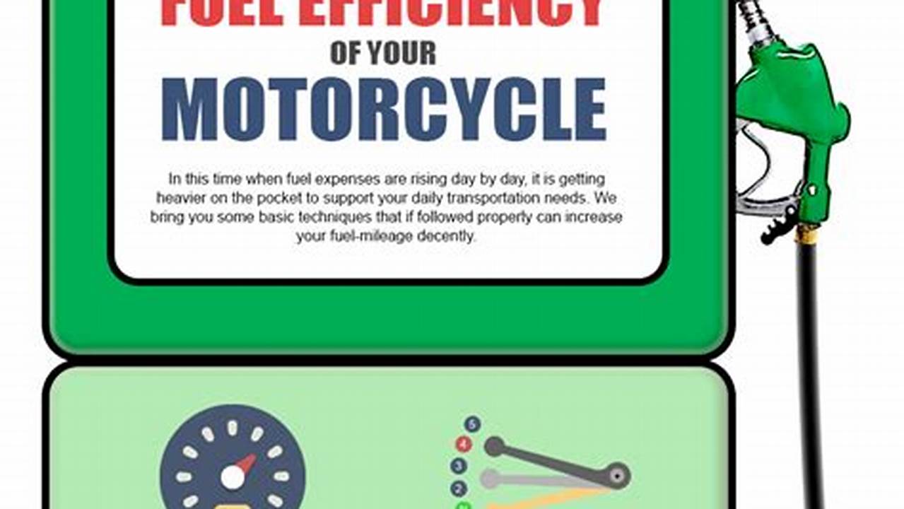 Tips for Improving Motorcycle Fuel Efficiency