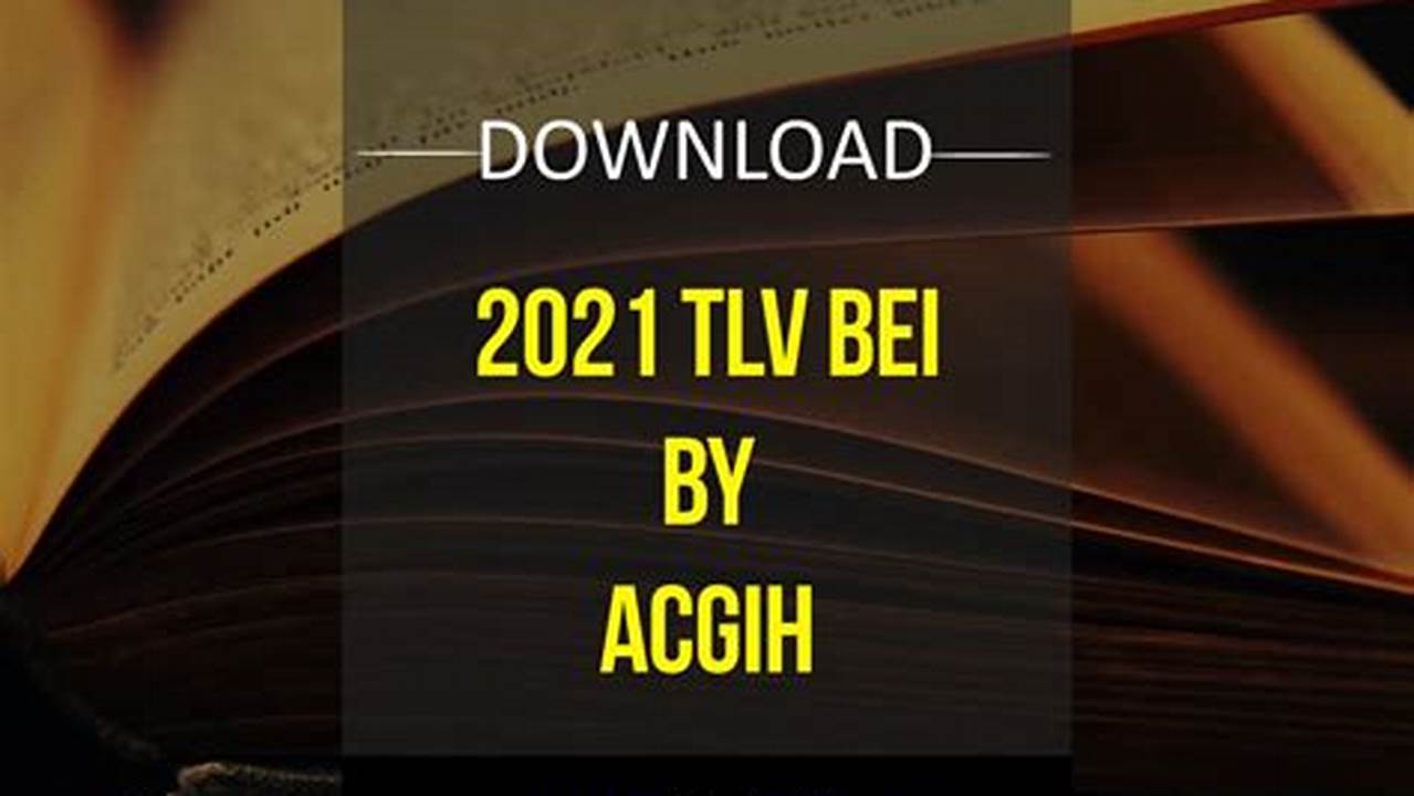 Tlv/Bei Committees Vote On Proposed Tlvs/Beis For Nic Or Final Adoption., 2024