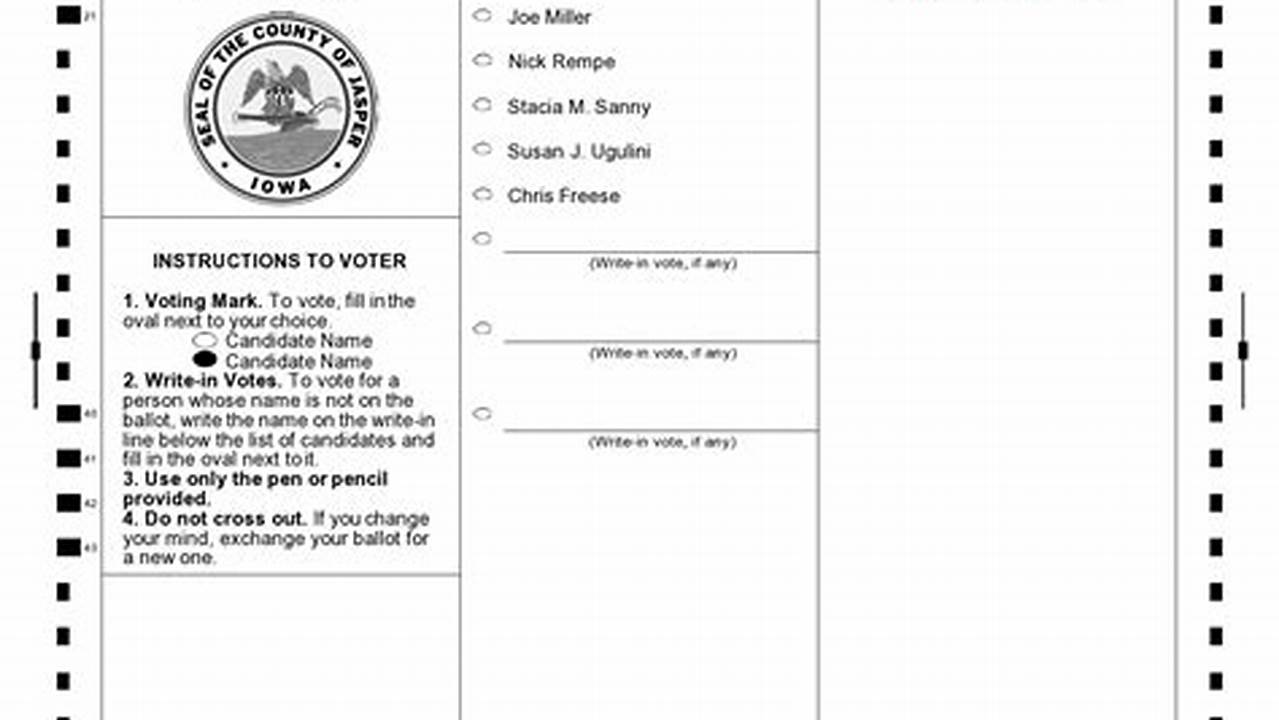 To View The 2024 Primary Election, Notice Of Offices That Will Be On The Ballot Click Here., 2024