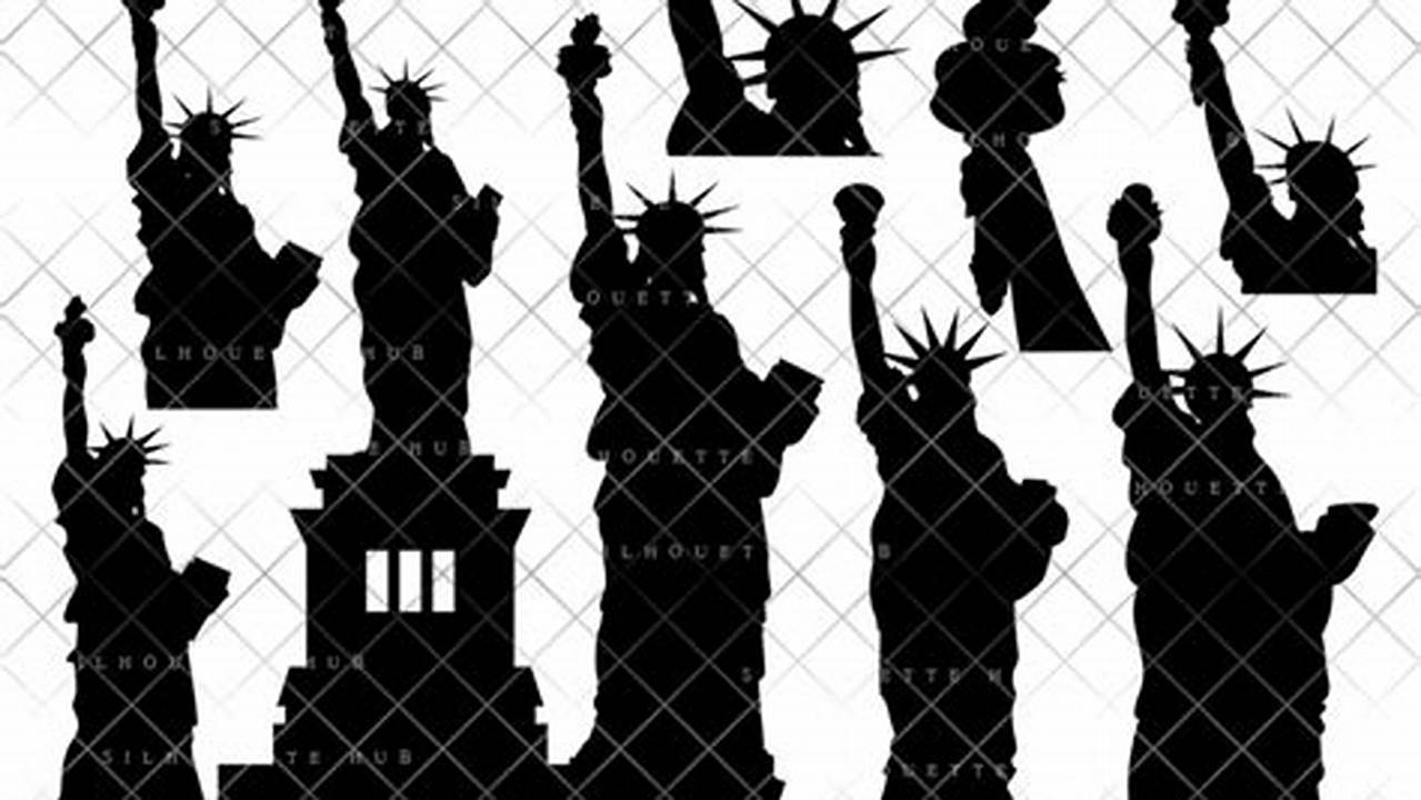 To Compare Different Images Of The Statue Of Liberty, Free SVG Cut Files
