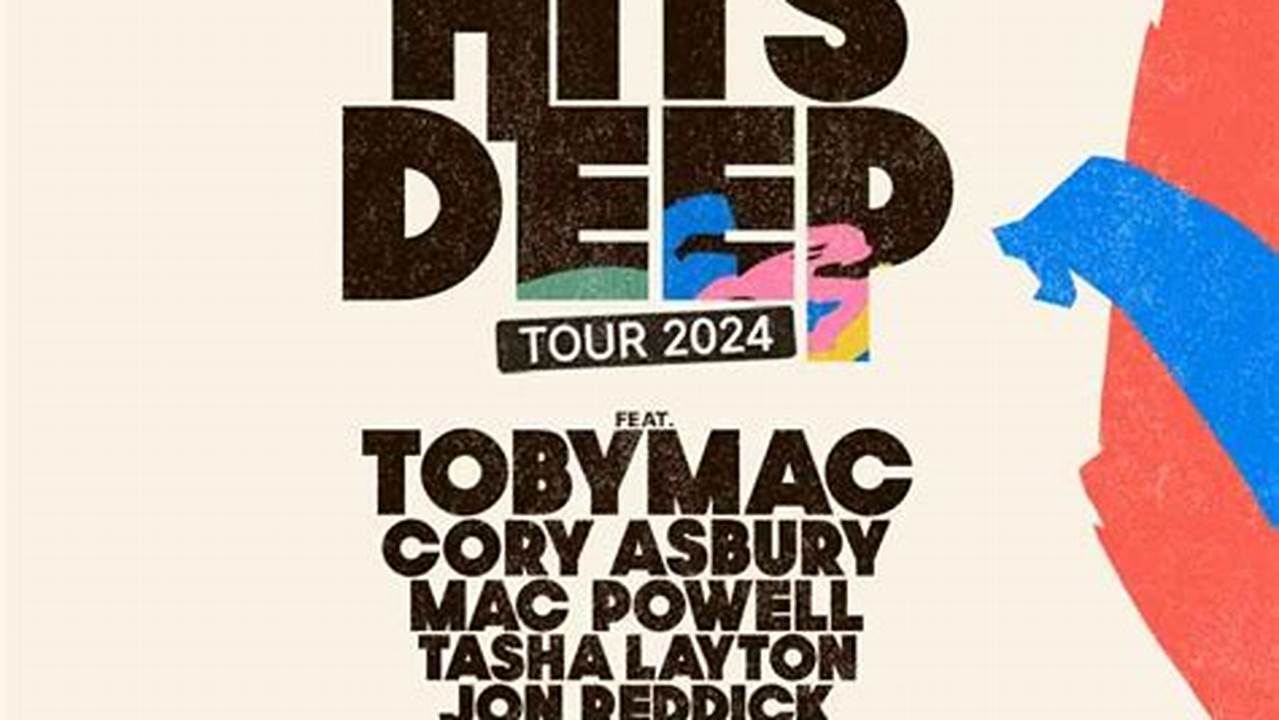 Tobymac Hits Deep Tour 2024 Setlist